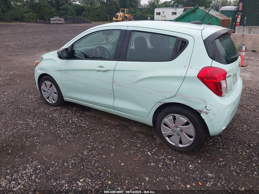 2017 Chevrolet Spark 1.4 Ls Cvt Green Lot 111042974897 Vin KL8CB6SA4HC753825