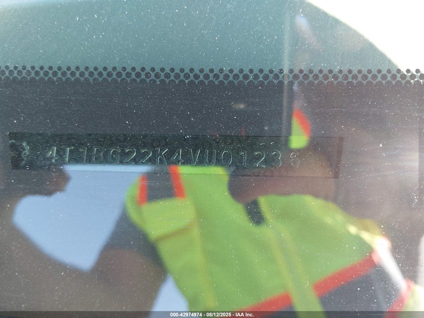 1997 Toyota Camry Le VIN: 4T1BG22K4VU012369 Lot: 42974974