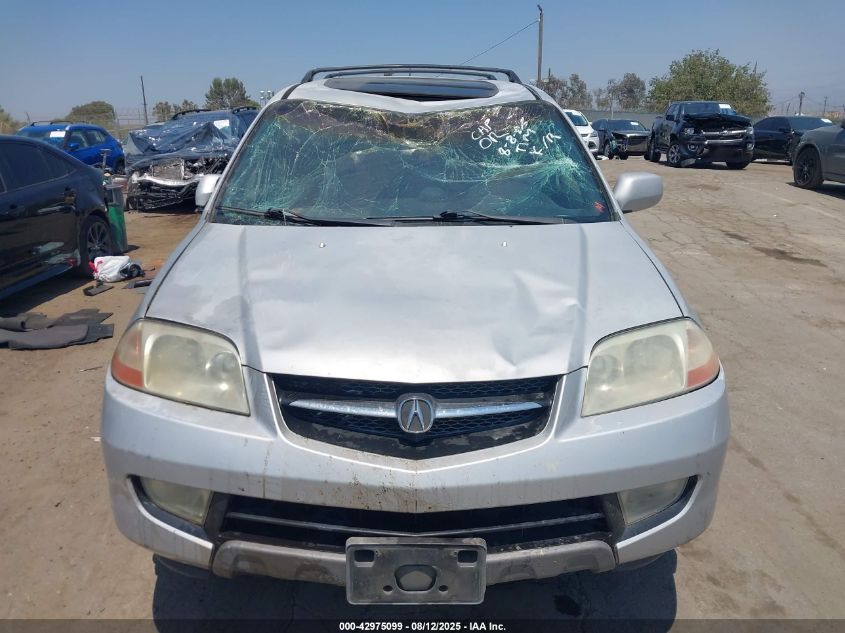 2001 Acura Mdx VIN: 2HNYD18271H502532 Lot: 42975099