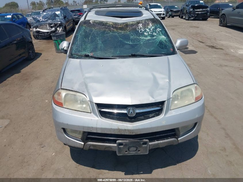 2001 Acura Mdx VIN: 2HNYD18271H502532 Lot: 42975099