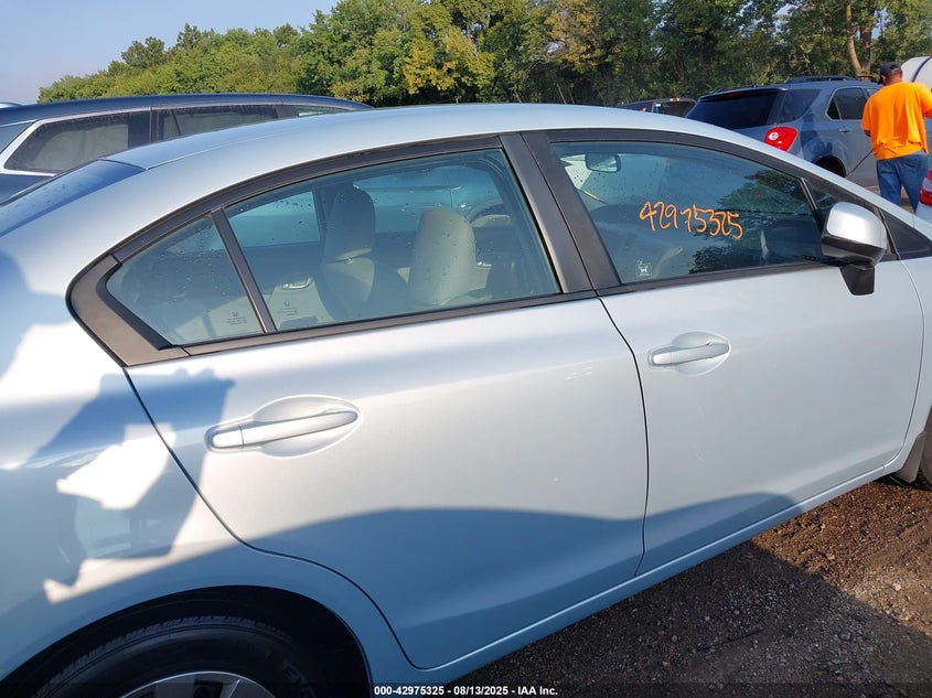 2012 Honda Civic Lx VIN: 19XFB2F56CE085442 Lot: 42975325