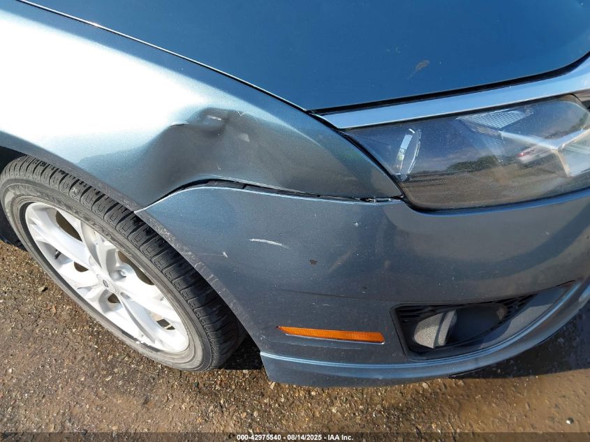 2012 Ford Fusion Se VIN: 3FAHP0HA6CR181711 Lot: 42975540