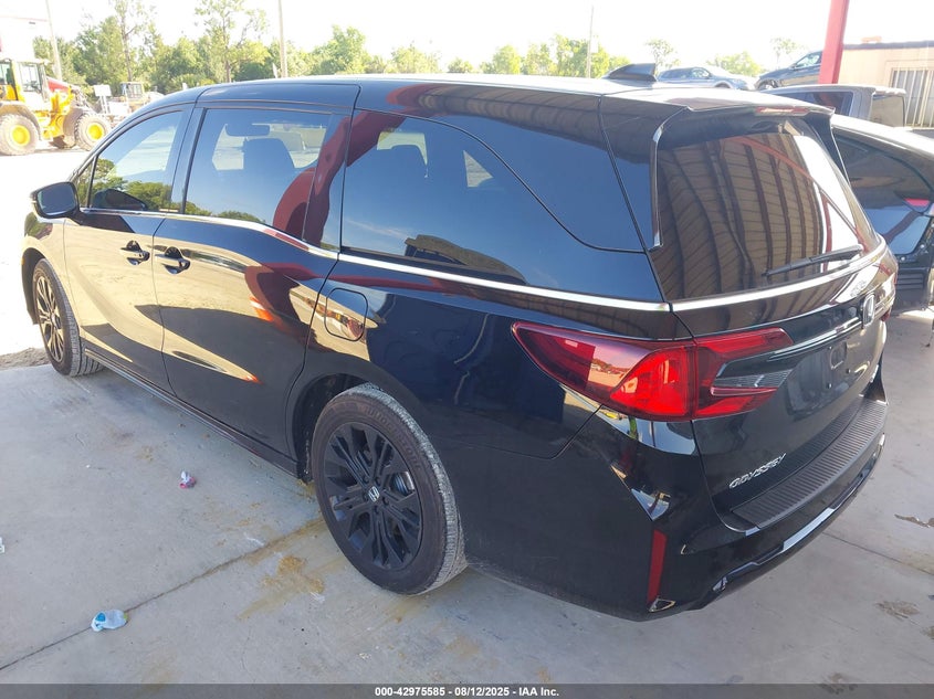 Vin: 5fnrl6h73sb052021, lot: 43469607, honda odyssey sport-l 20253