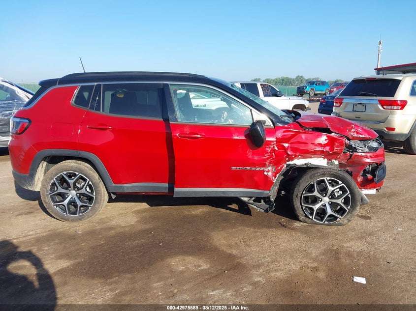 2024 Jeep Compass Limited 4X4 VIN: 3C4NJDCN9RT141652 Lot: 42975589