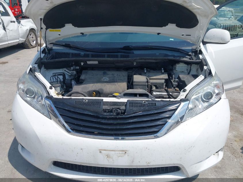 2011 Toyota Sienna Le V6 VIN: 5TDKK3DCXBS143837 Lot: 42975636