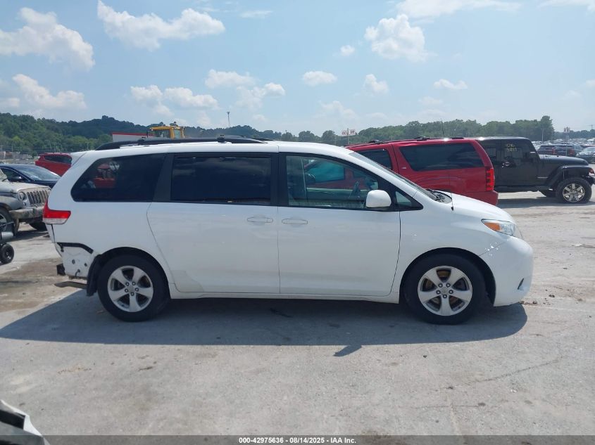 2011 Toyota Sienna Le V6 VIN: 5TDKK3DCXBS143837 Lot: 42975636