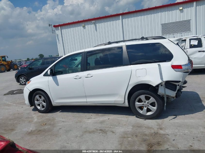 2011 Toyota Sienna Le V6 VIN: 5TDKK3DCXBS143837 Lot: 42975636