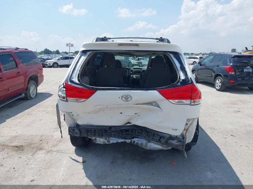 2011 Toyota Sienna Le V6 VIN: 5TDKK3DCXBS143837 Lot: 42975636