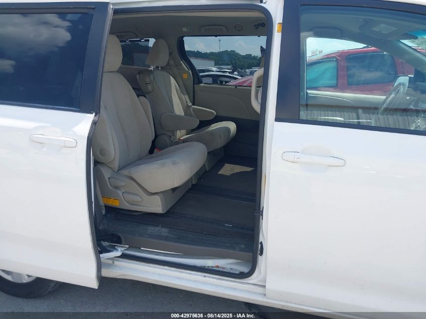 2011 Toyota Sienna Le V6 VIN: 5TDKK3DCXBS143837 Lot: 42975636