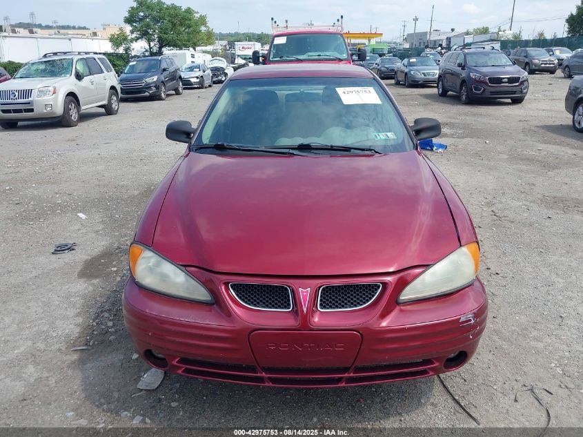 2001 Pontiac Grand Am VIN: 1G2NFS52E71M67796 Lot: 42975753