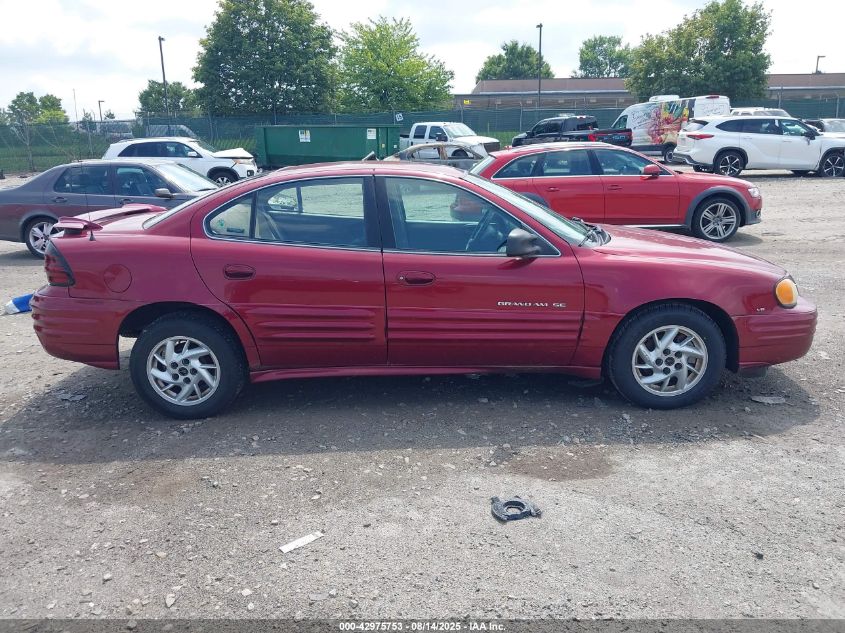 2001 Pontiac Grand Am VIN: 1G2NFS52E71M67796 Lot: 42975753