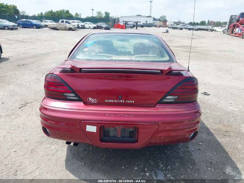 2001 Pontiac Grand Am VIN: 1G2NFS52E71M67796 Lot: 42975753