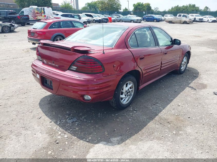 2001 Pontiac Grand Am VIN: 1G2NFS52E71M67796 Lot: 42975753