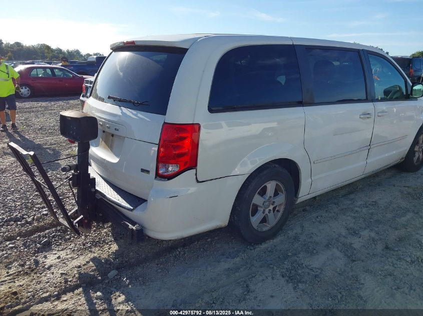 2012 Dodge Grand Caravan Sxt VIN: 2C4RDGCG3CR405406 Lot: 42975792