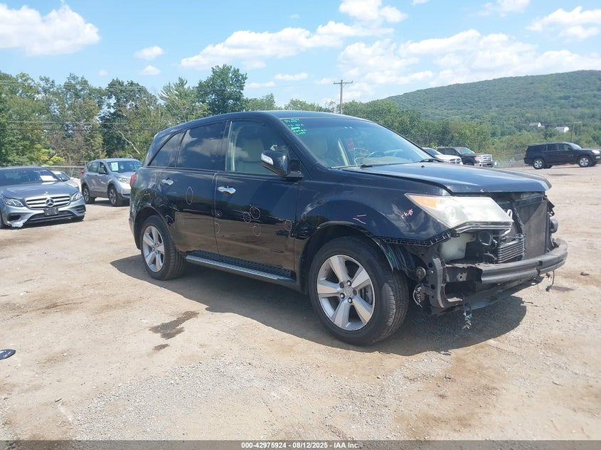 2008 Acura Mdx Sport Package black other gasoline 2HNYD28888H515455 photo #1