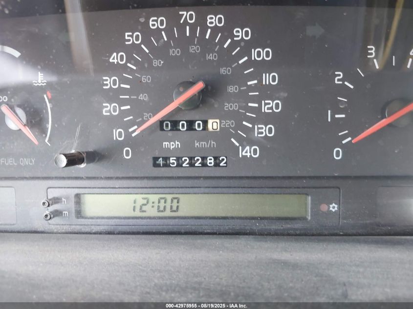 1996 Volvo 850 R VIN: YV1LW5824T2262122 Lot: 42975955