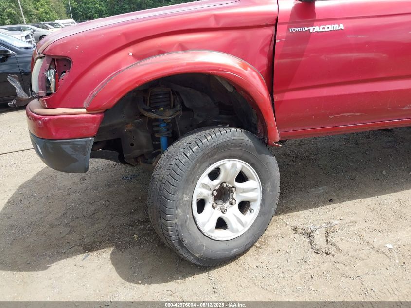 2004 Toyota Tacoma Prerunner V6 VIN: 5TEGN92N84Z375251 Lot: 42976004