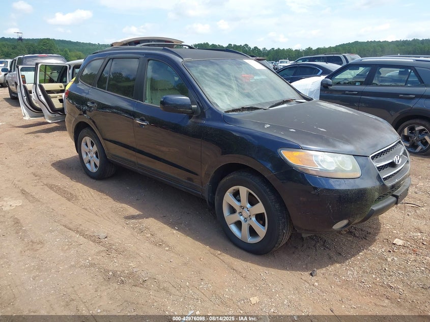 5NMSH13E77H120130 2007 Hyundai Santa Fe Limited/Se auction photo 1