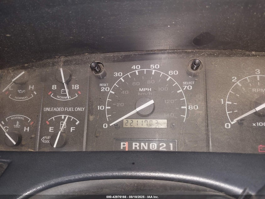 1996 Ford F250 VIN: 1FTHX26G8TEB48502 Lot: 42976166