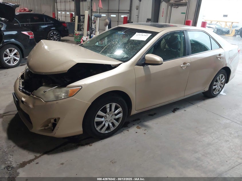 Vin: 4t4bf1fk7cr178699, lot: 43470364, toyota camry le 20122