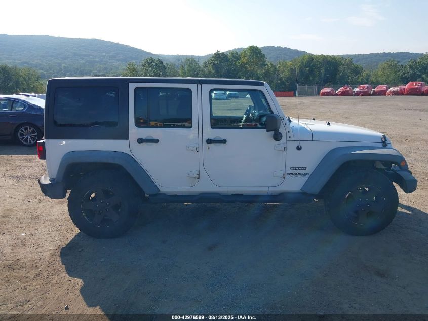 2011 Jeep Wrangler Unlimited Sport VIN: 1J4BA3H12BL598298 Lot: 42976599