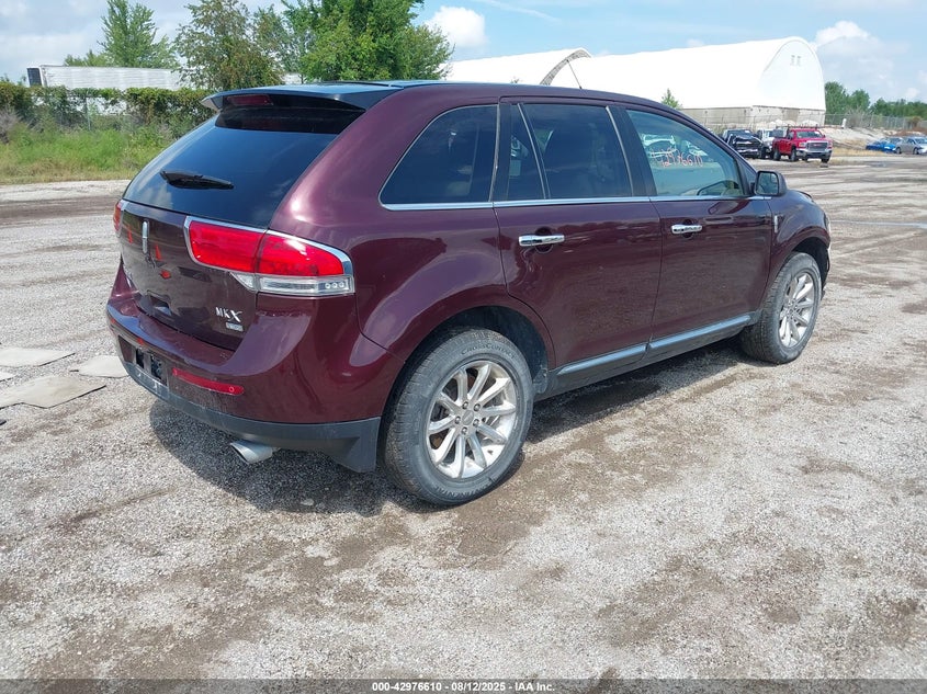 2LMDJ8JK2BBJ23071 2011 LINCOLN MKX photo no. 4