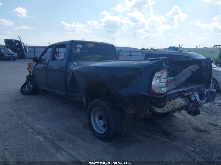 2018 Ram 3500 Tradesman 4X4 8' Box black truck gasoline 3C63RRGJ8JG267901 photo #4