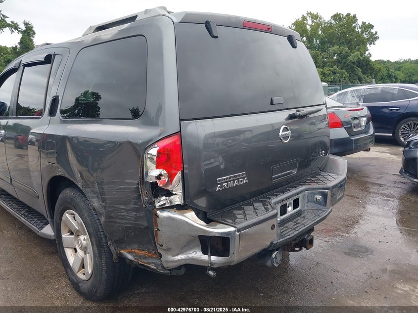 2004 Nissan Pathfinder Armada Le VIN: 5N1AA08B64N745833 Lot: 42976703