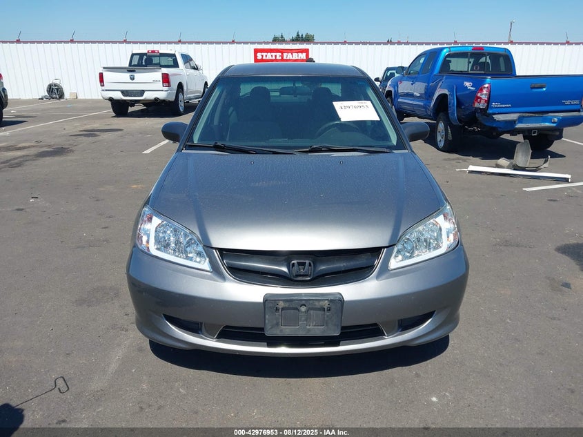 2005 Honda Civic Lx VIN: 2HGES16535H510422 Lot: 42976953
