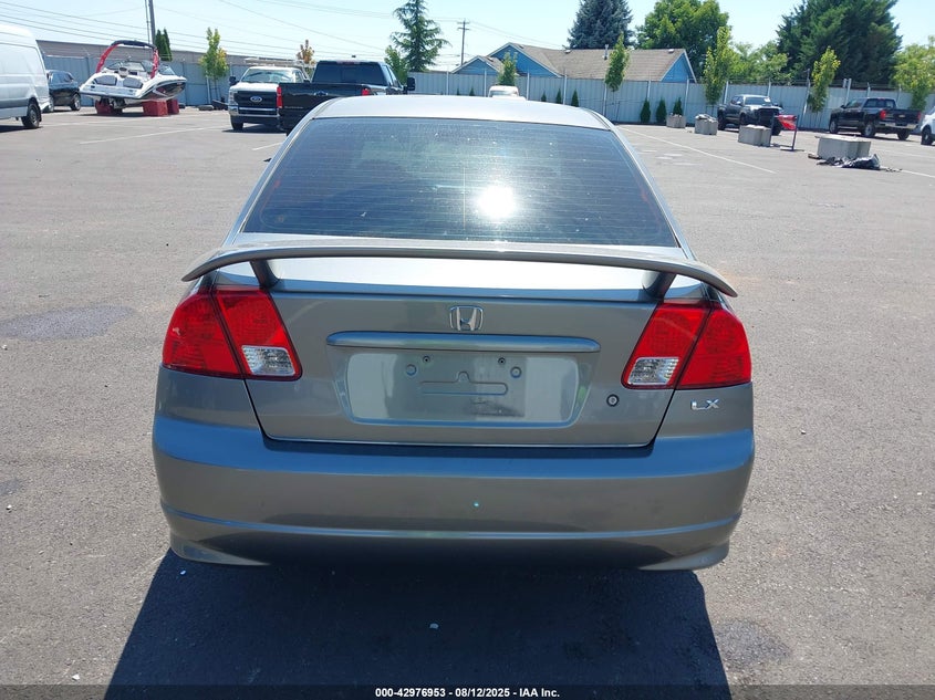 2005 Honda Civic Lx VIN: 2HGES16535H510422 Lot: 42976953