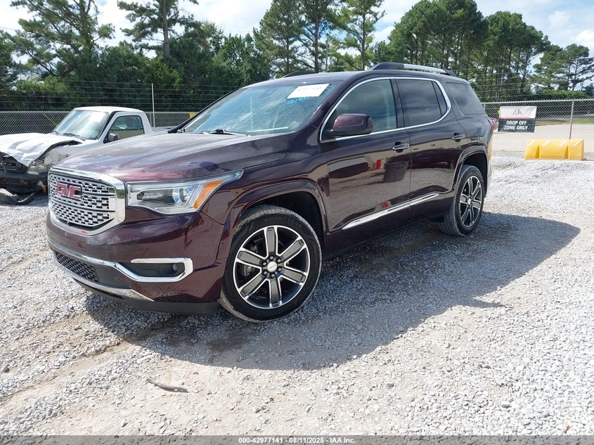 Vin: 1gkknpls7jz123117, lot: 43471163, gmc acadia denali 20182