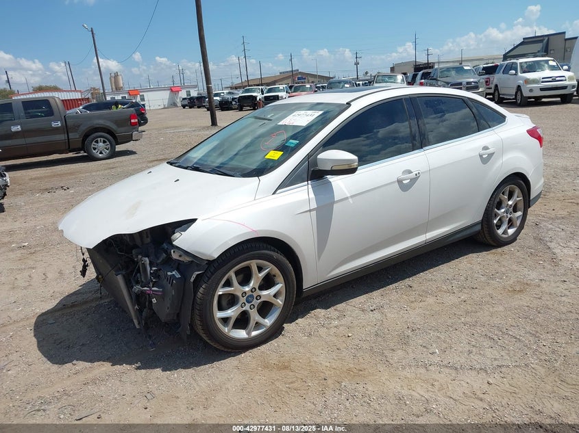 Vin: 1fadp3j28dl163567, lot: 43471453, ford focus titanium 20132