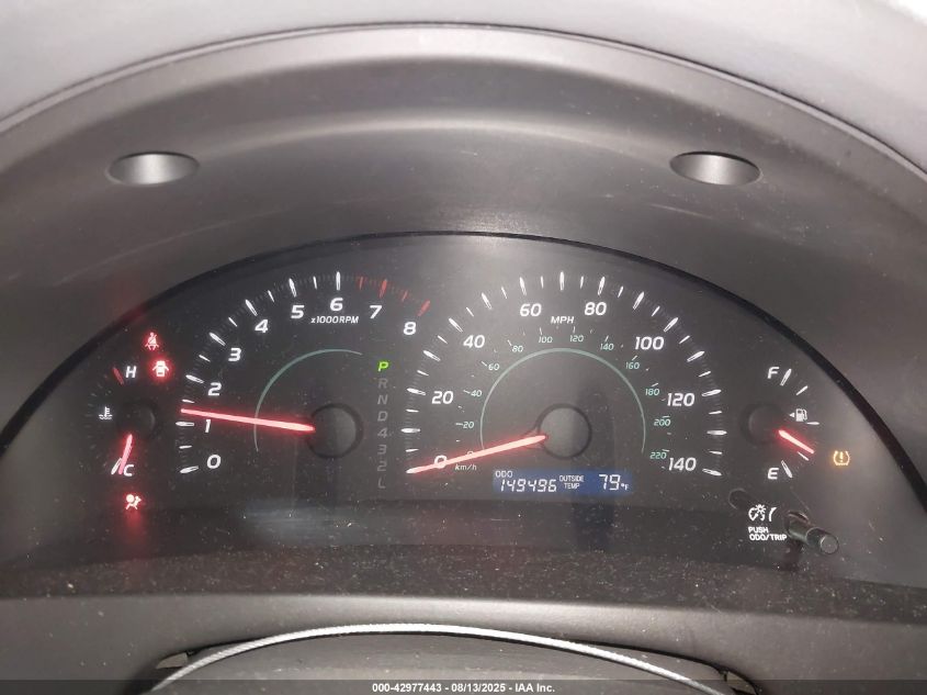 2009 Toyota Camry Le VIN: 4T1BE46K99U870065 Lot: 42977443