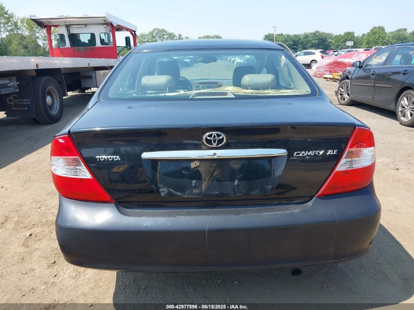 2004 Toyota Camry Xle VIN: 4T1BE30K24U377078 Lot: 42977596