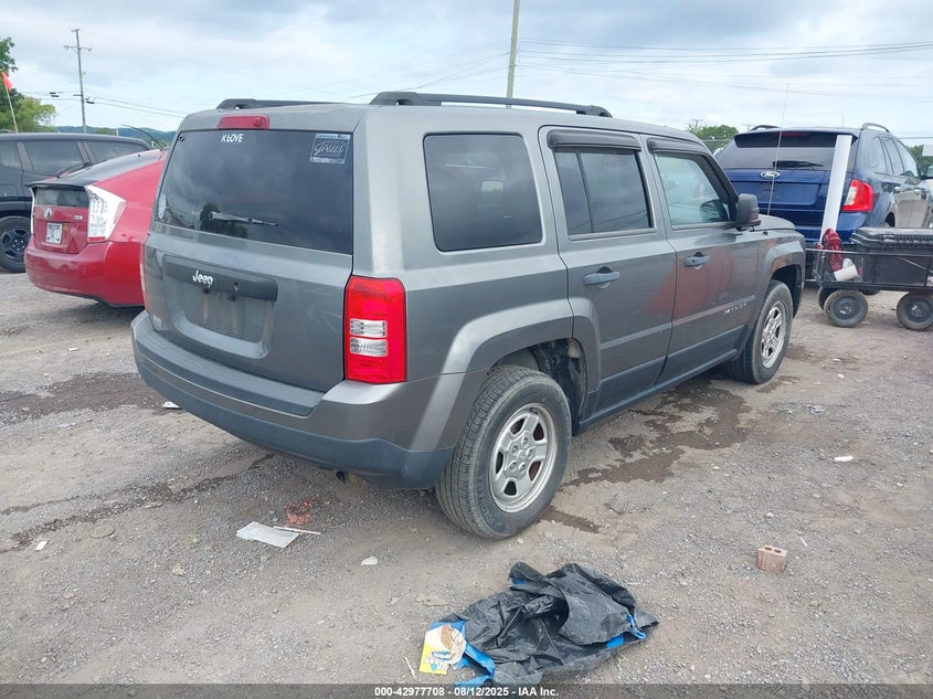 2014 JEEP PATRIOT SPORT 1C4NJPBAXED563977