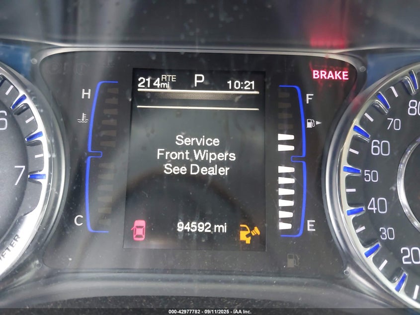 2015 Chrysler 200 Limited VIN: 1C3CCCAB9FN671849 Lot: 42977782