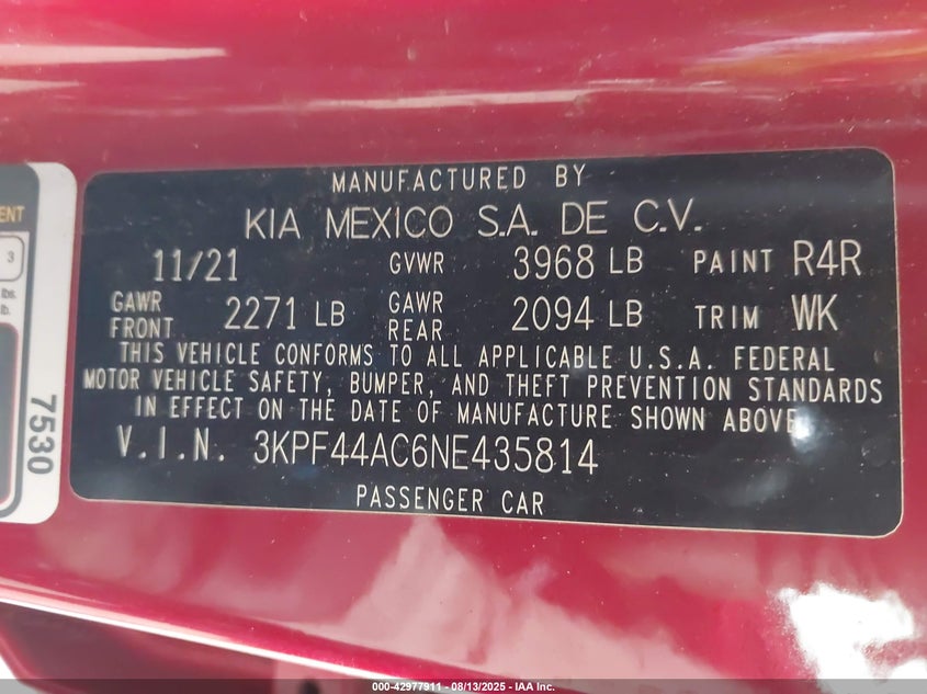 2022 KIA FORTE GT - 3KPF44AC6NE435814