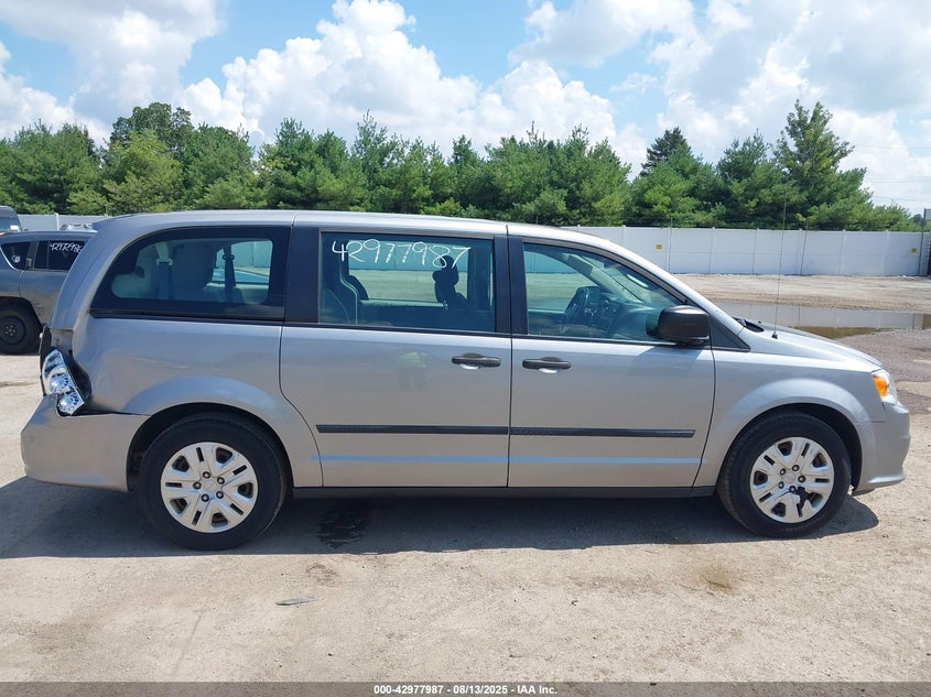 2016 DODGE GRAND CARAVAN AMERICAN VALUE PKG - 2C4RDGBG7GR348621