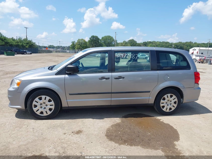 2016 DODGE GRAND CARAVAN AMERICAN VALUE PKG - 2C4RDGBG7GR348621
