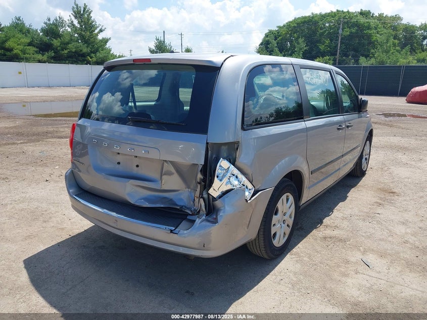 2016 DODGE GRAND CARAVAN AMERICAN VALUE PKG - 2C4RDGBG7GR348621