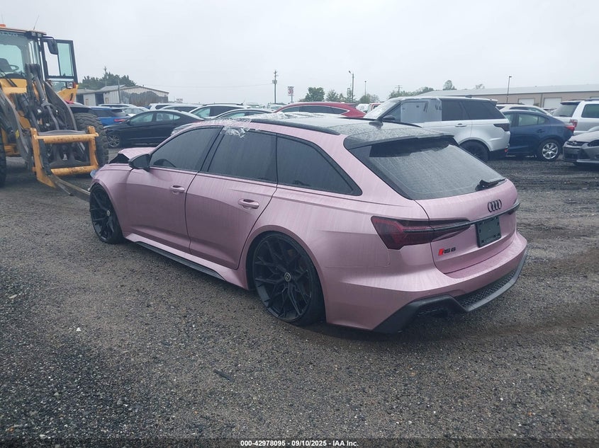 Vin: wua1dbf20sn901214, lot: 43472117, audi rs 6 avant performance tfsi quattro tiptronic 20253