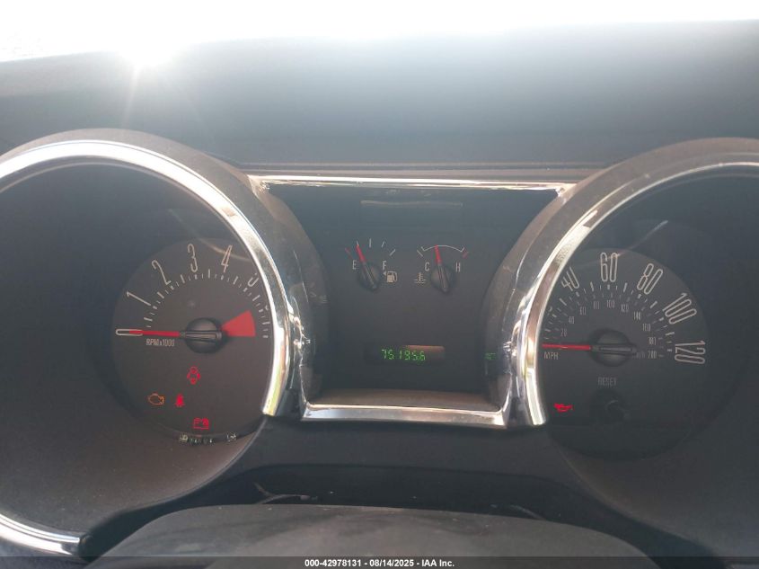 2007 Ford Mustang V6 Deluxe/V6 Premium VIN: 1ZVFT80N075357863 Lot: 42978131