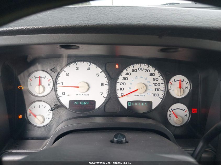 2003 Dodge Ram 2500 Slt/Laramie/St VIN: 3D7KA28D23G715263 Lot: 42978334