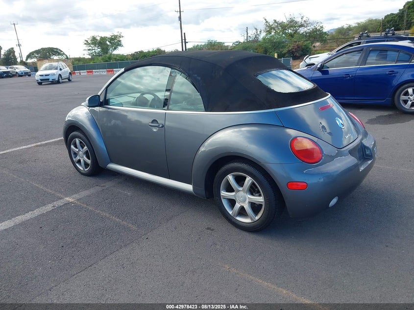 2004 Volkswagen New Beetle Gls grey cabrio gas 3VWCD31Y44M310479 photo #4