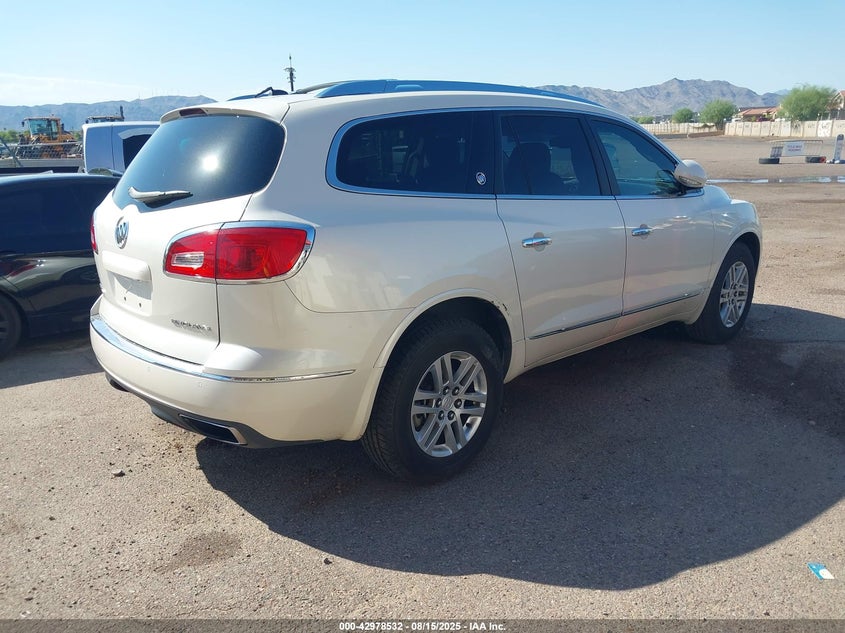 Vin: 5gakrbkd6dj254288, lot: 43472554, buick enclave convenience 20134