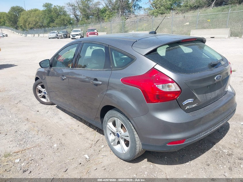 Vin: 1fadp3k23el349467, lot: 43472610, ford focus se 20143