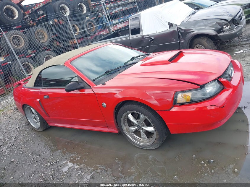 2004 Ford Mustang Gt VIN: 1FAFP45X24F110737 Lot: 42978649