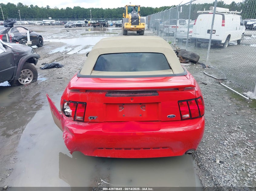 2004 Ford Mustang Gt VIN: 1FAFP45X24F110737 Lot: 42978649