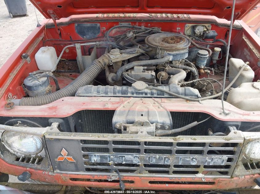 1984 Mitsubishi Montero Ls VIN: JA4FJ53E9EY400721 Lot: 42978683