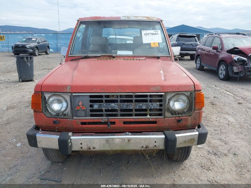 1984 Mitsubishi Montero Ls VIN: JA4FJ53E9EY400721 Lot: 42978683